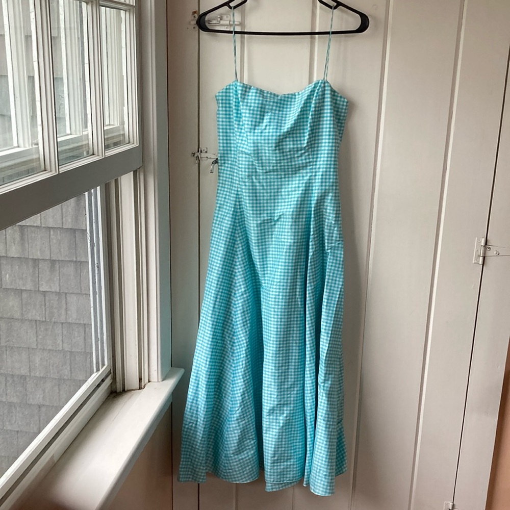 Cashmeres gingham dress